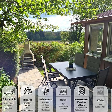 Ferienhaus Rothsee-Oase Ideale Ausgangslage Mit Tollem Ausblick, Sauna Und Privatem Garten Roth  Exterior foto