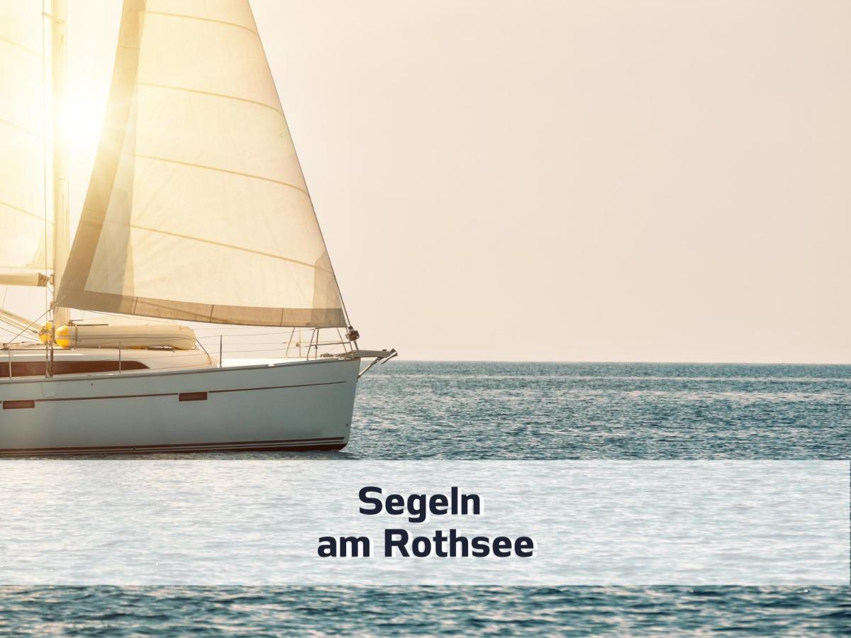 Ferienhaus Rothsee-Oase Ideale Ausgangslage Mit Tollem Ausblick, Sauna Und Privatem Garten Roth  Exterior foto